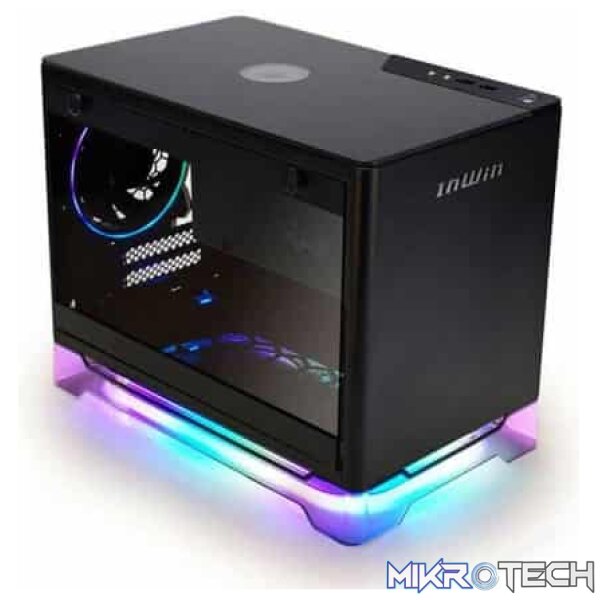 In-Win A1 Plus Black Mini-ITX Gaming Chassis + 650W 80 plus gold psu - Image 2